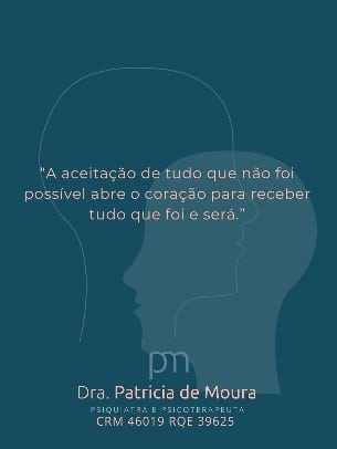 Dra. Patricia de Moura - Médica Psiquiatra e Psicoterapeuta